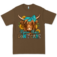 Cacao barn hair don't care long haired cow Premium Tee - Jasminsmagicworld