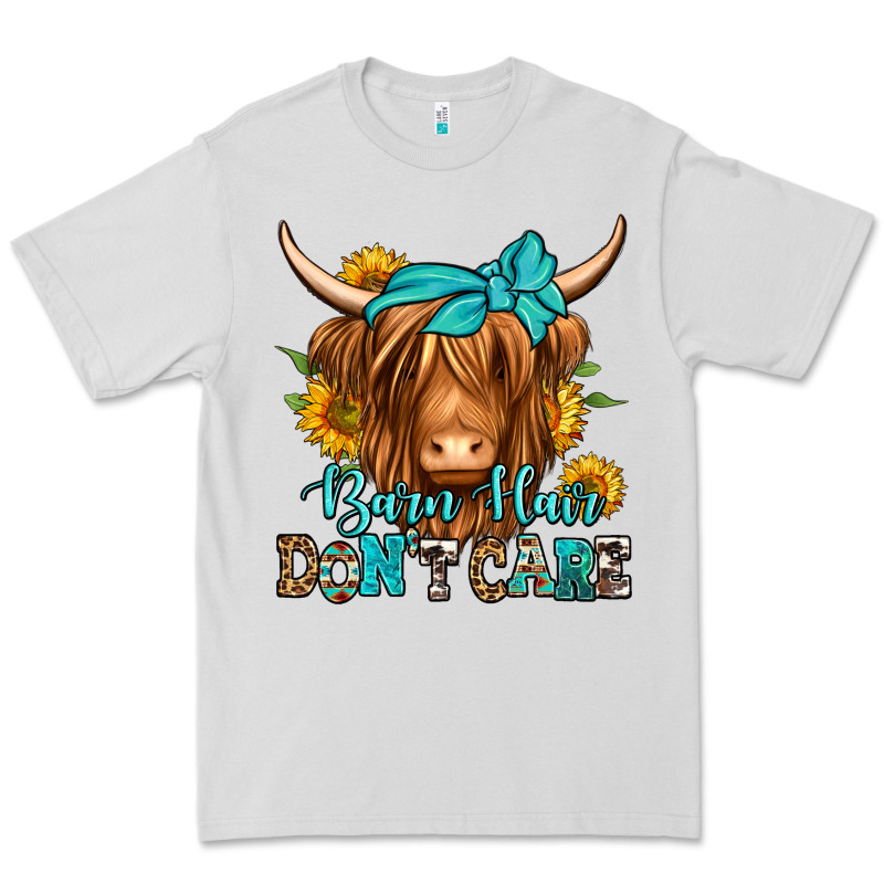 Barn Hair Don't Care Long Haired Cow Premium Tee by Jasminsmagicworld | Teevron