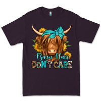 Plum barn hair don't care long haired cow Premium Tee - Jasminsmagicworld