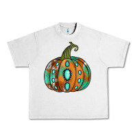 Lunar Rock Western cowhide turquoise pumpkin Urban Heavy Tee - NancyCooperArtShop