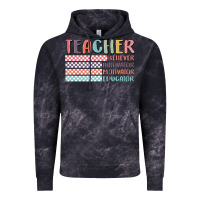 Cloud Black retro teacher Vintage Hoodie - MaliasSmallBusiness