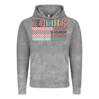 Cloud Rock retro teacher Vintage Hoodie - MaliasSmallBusiness