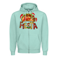 Taco Fiesta Zipper Hoodie | Teevron