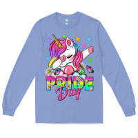 Colony Blue Pride Day LGBTQ Long Sleeve Tee - BundleAndBundleShop