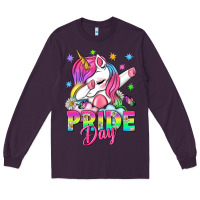 Plum Pride Day LGBTQ Long Sleeve Tee - BundleAndBundleShop