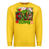 Lemon cna  certified nursing assistant claus Premium Sweatshirt - CowGirlArtShop