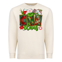 Cna  Certified Nursing Assistant Claus Premium Sweatshirt | Teevron