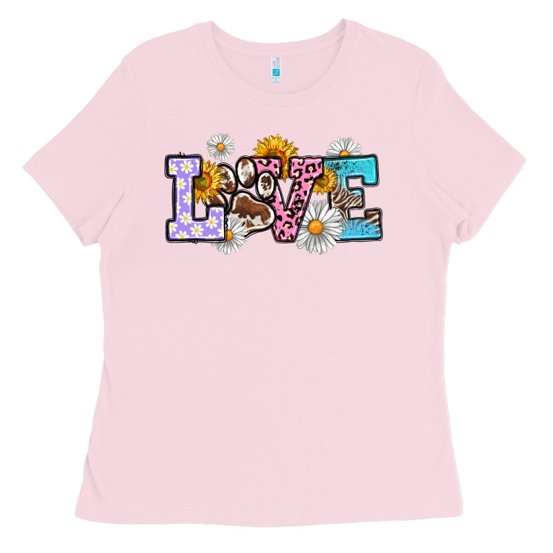 Dog Paw Love Ladies Tee by RanaPortraitStore | Teevron