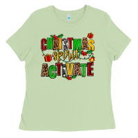 Matcha christmas spirit activate Ladies Tee - AdoDesignShop