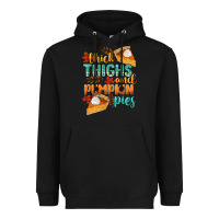 Black thick thighs and pumpkin pies Heavyweight Hoodie - CowGirlArtShop