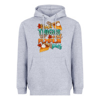 Heather Grey thick thighs and pumpkin pies Heavyweight Hoodie - CowGirlArtShop