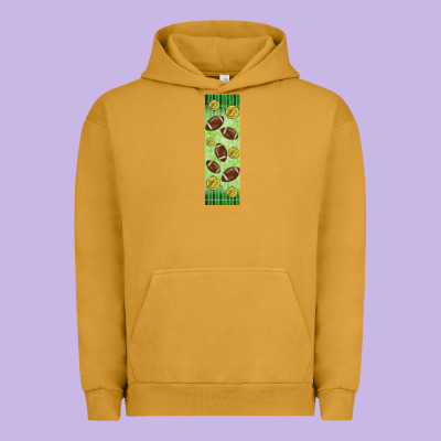American Football With Lightning Bolt  Pen Wrap Urban Hoodie Designed By Bundleandbundleshop