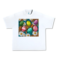 White Easter eggs Urban Heavy Tee - NancyCooperArtShop