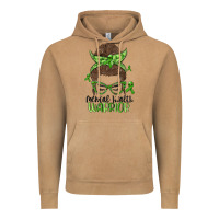 Vintage Camel messy bun mental health warrior Vintage Hoodie - MaliasSmallBusiness