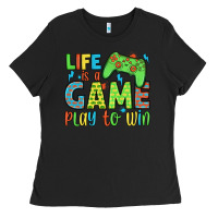 Black life is a game play to win Ladies Tee - JahusDesignShop