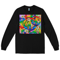 Black Pride LGBTQ+ Peace Tumbler Long Sleeve Tee - BundleAndBundleShop