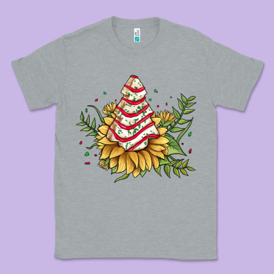 Little Debbie Tree Cakes Sunflower Classic Tee Designed By Jahusdesignshop