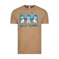 Snowman Hello Winter Vintage Tee | Teevron