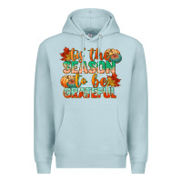 Tis The Season To Be Grateful Premium Hoodie | Teevron