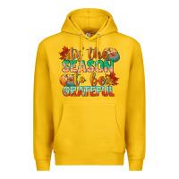 Lemon tis the season to be grateful Premium Hoodie - CowGirlArtShop