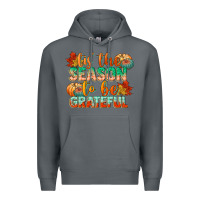 Rock tis the season to be grateful Premium Hoodie - CowGirlArtShop