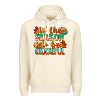 Sandshell tis the season to be grateful Premium Hoodie - CowGirlArtShop