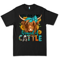 Black you ain't my brand of cattle longhaired cow Premium Tee - Jasminsmagicworld
