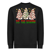 Black tis' the season with christmas cakes  bbs Heavyweight Sweatshirt - BundleAndBundleShop