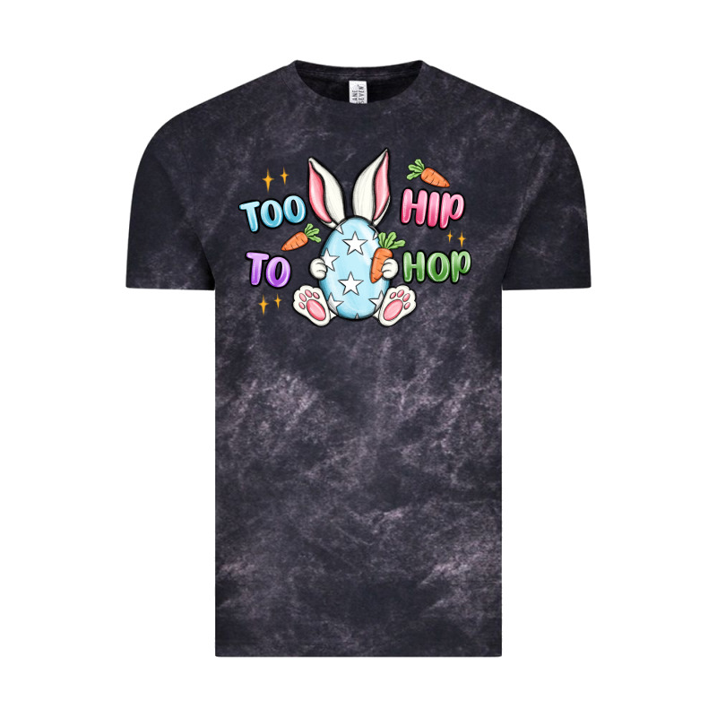 Too Hip To Hop Easter Vintage Tee by MaliasSmallBusiness | Teevron