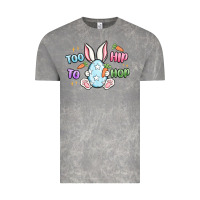Cloud Rock too hip to hop easter Vintage Tee - MaliasSmallBusiness
