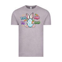Vintage Zinc too hip to hop easter Vintage Tee - MaliasSmallBusiness