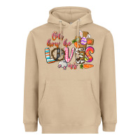 Mushroom oh how he loves us Heavyweight Hoodie - CowGirlArtShop