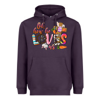 Plum oh how he loves us Heavyweight Hoodie - CowGirlArtShop
