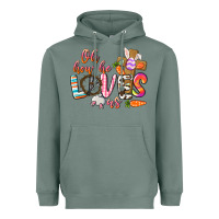 Sage oh how he loves us Heavyweight Hoodie - CowGirlArtShop