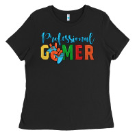 Black professional gamer Ladies Tee - JahusDesignShop