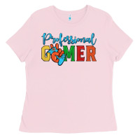 Bubblegum Pink professional gamer Ladies Tee - JahusDesignShop