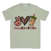 Matcha peace love coffee Classic Tee - NancyCooperArtShop