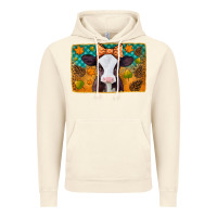Vintage Artic autumn baby cow Vintage Hoodie - Jasminsmagicworld