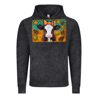 Vintage Black autumn baby cow Vintage Hoodie - Jasminsmagicworld