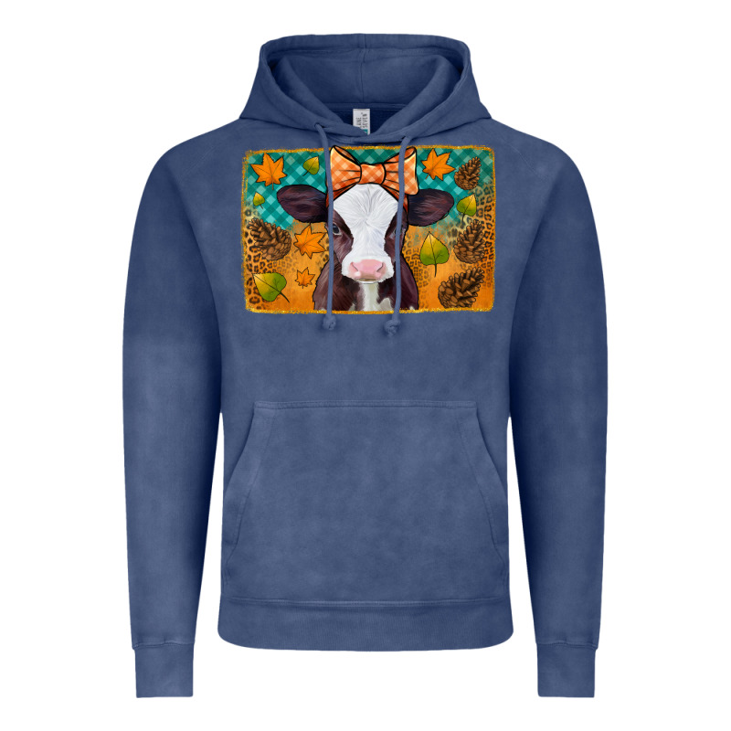 Autumn Baby Cow Vintage Hoodie by Jasminsmagicworld | Teevron
