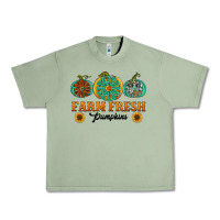 Oil Green Orange glitter pumpkin Urban Heavy Tee - NancyCooperArtShop