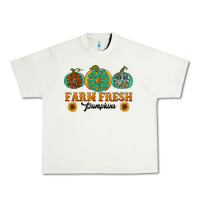 Pistachio Orange glitter pumpkin Urban Heavy Tee - NancyCooperArtShop