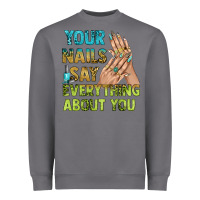 Storm your nails say everything about you bbs Heavyweight Sweatshirt - BundleAndBundleShop
