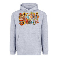 Heather Grey little pumpkin with a lot of spice Heavyweight Hoodie - CowGirlArtShop