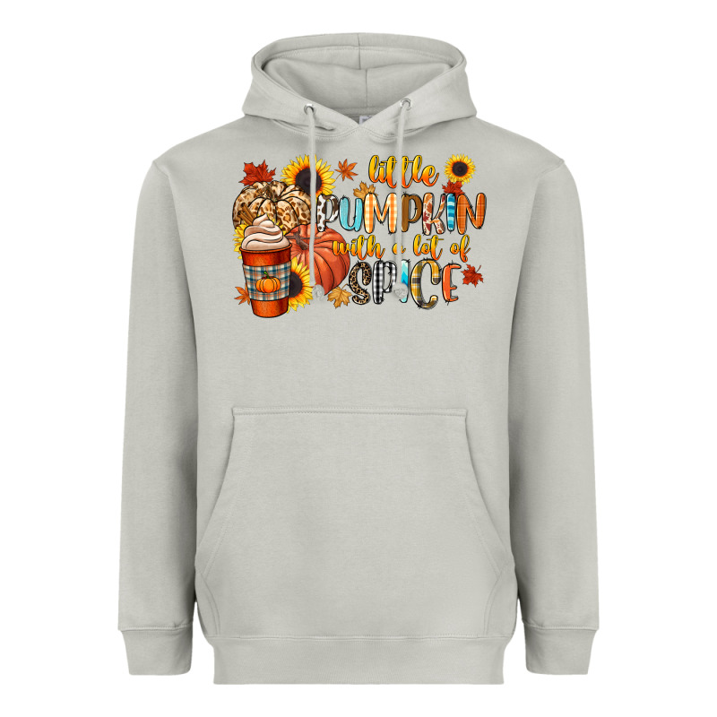 Little Pumpkin With A Lot Of Spice Heavyweight Hoodie by CowGirlArtShop | Teevron