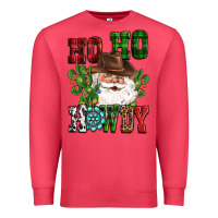 Cardinal ho ho howdy santa Premium Sweatshirt - CowGirlArtShop