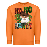 Carrot ho ho howdy santa Premium Sweatshirt - CowGirlArtShop