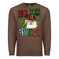 Chestnut ho ho howdy santa Premium Sweatshirt - CowGirlArtShop