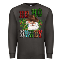 Smoke ho ho howdy santa Premium Sweatshirt - CowGirlArtShop
