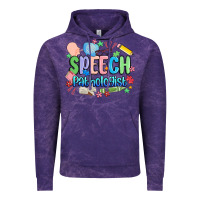 Cloud Purple speech pathologist Vintage Hoodie - MaliasSmallBusiness